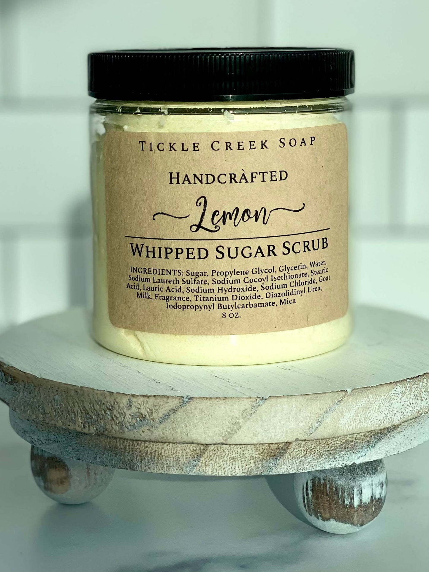 Lemon Whipped Sugar Scrub