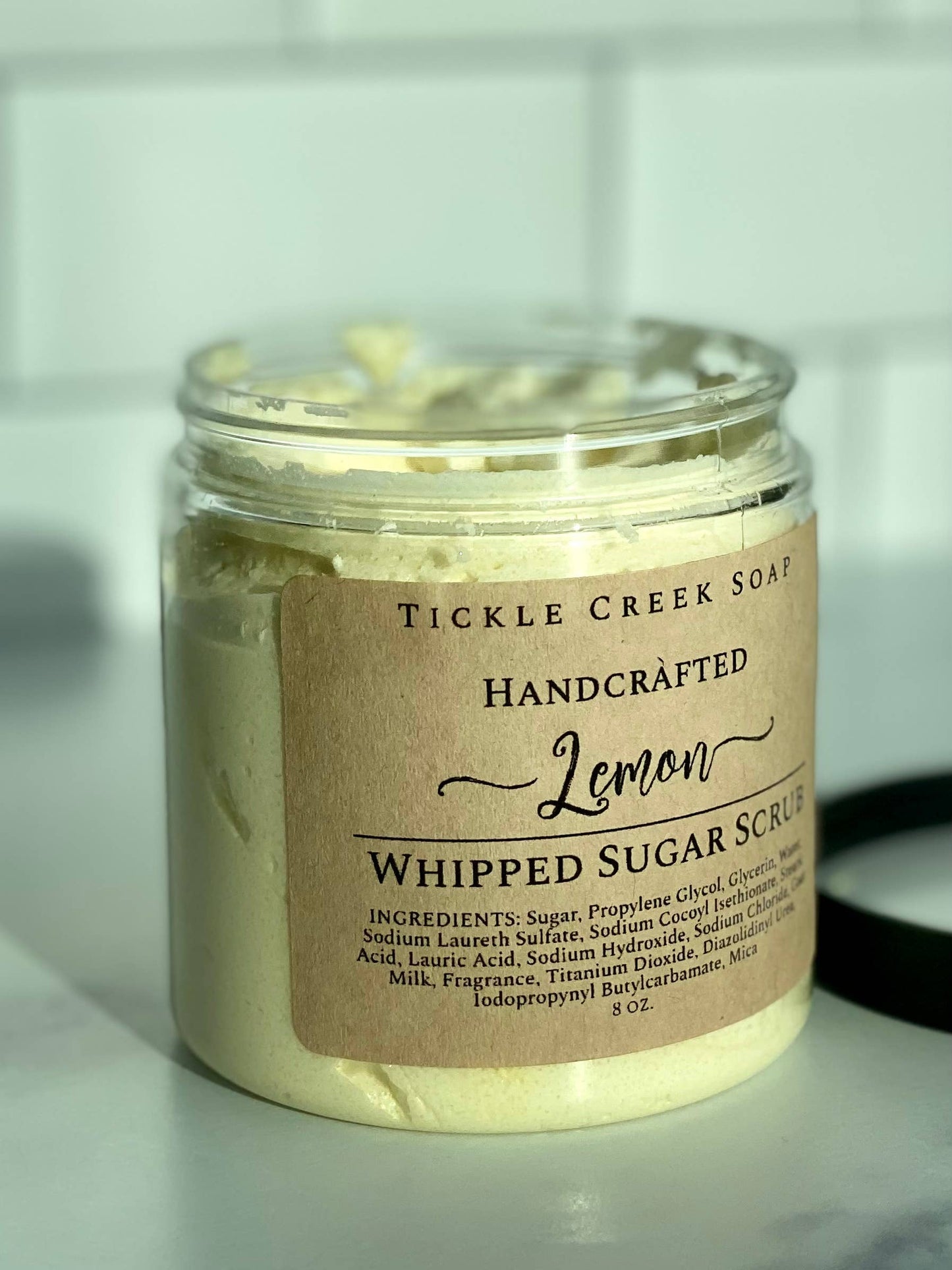 Lemon Whipped Sugar Scrub